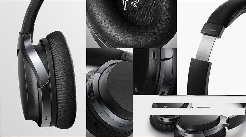 Advanced Wireless Bluetooth Headset with Active Noise Reduction Technology
