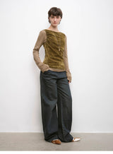 Heavy-Duty Distressed, Slim and Durable Mid-Rise  Cotton Washed Jeans