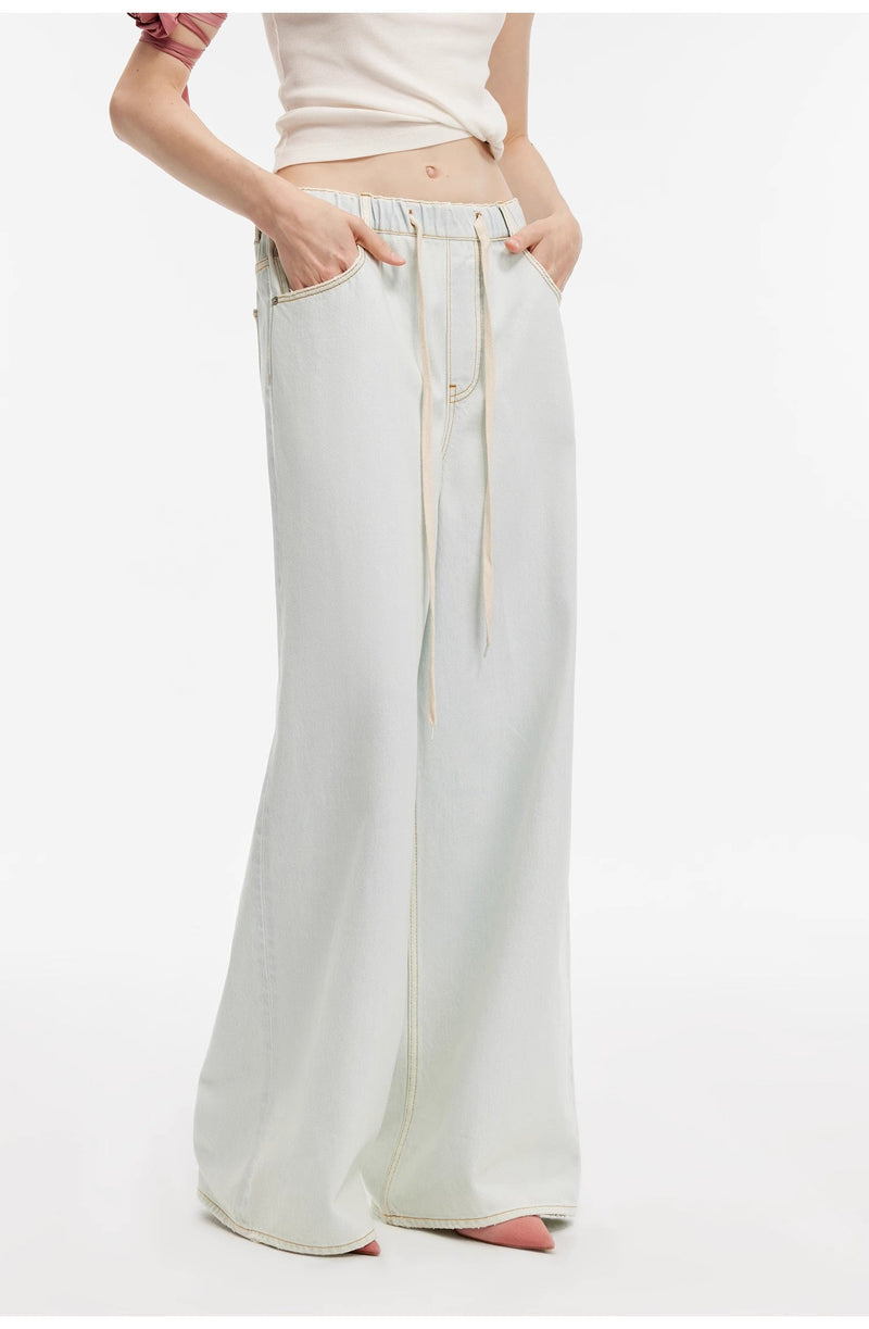 Luxury Brand Same Version Turkish Imported Washed Jeans Spring and Summer