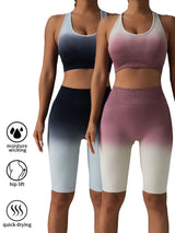 2-Pack Premium Scrunch Butt Lifting Workout Shorts - High Waisted Seamless Yoga & Gym Biker Shorts for Women