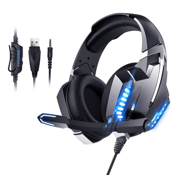 ONIKUMA K18 Professional Gaming Headset with Microphone - Wired Over-Ear Headphones