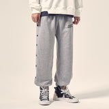 Urban Street Style Cargo Sweatpants - Men's High-Quality Cotton Blend