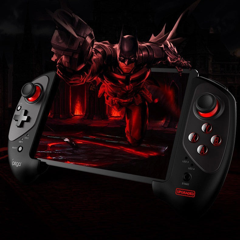 Wireless Bluetooth Gaming Controller - Red Bat Stretching Gamepad for Mobile