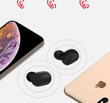 Premium A6S Wireless Bluetooth Earbuds - True Wireless In-Ear Headphones with Charging Case