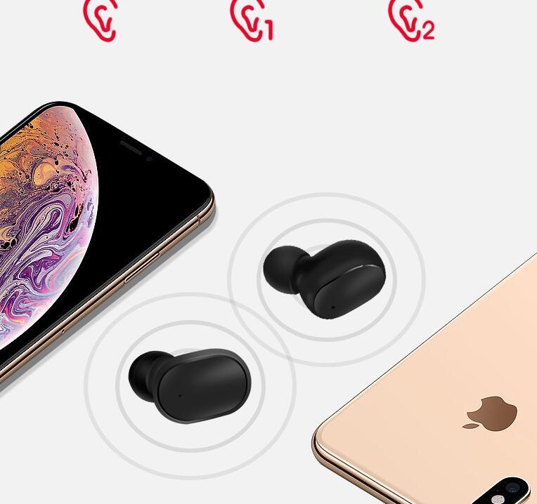 Premium A6S Wireless Bluetooth Earbuds - True Wireless In-Ear Headphones with Charging Case