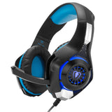 Immersive Gaming Headset with RGB LED Lights - Crystal Clear Surround Sound for PC, PS4 & Mobile Gaming