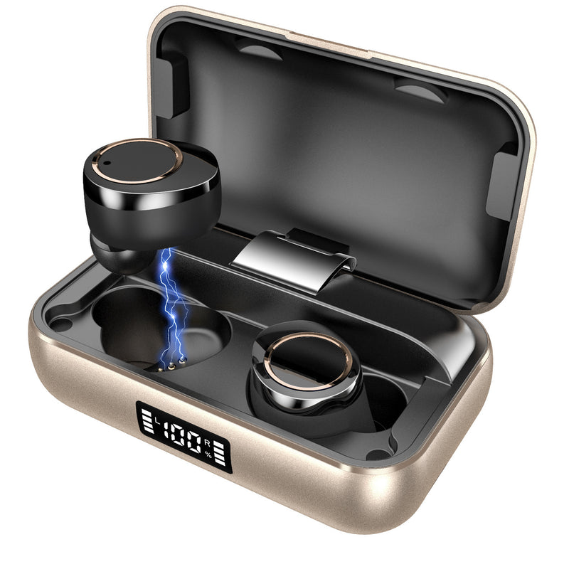 Wireless Bluetooth 5.0 Earbuds with 3000mAh Charging Case