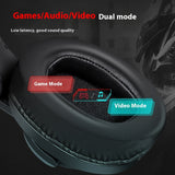 Wireless Gaming Headset with Microphone - E-Sports Noise Reduction Bluetooth Headphones