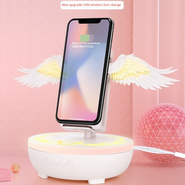 Premium 3-in-1 Wireless Charging Speaker - Fast Charging Station with Built-in Audio