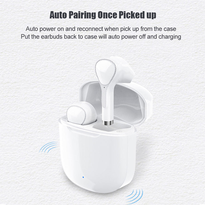 Wireless Bluetooth 5.0 Sports Earbuds with Charging Case - True Wireless Stereo Headphones