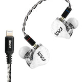 Lightning Interface Ring Iron HiFi In-Ear Headphones - Professional Audio Experience