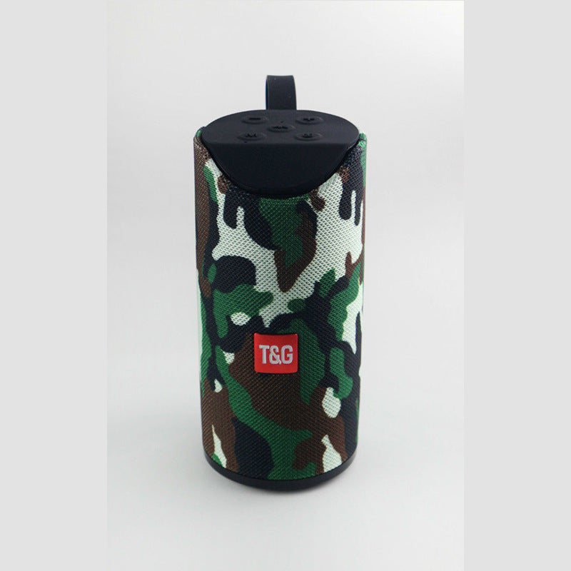 Compact Bluetooth Mini Speaker - Wireless Portable Audio with FM Radio & TF Card Support