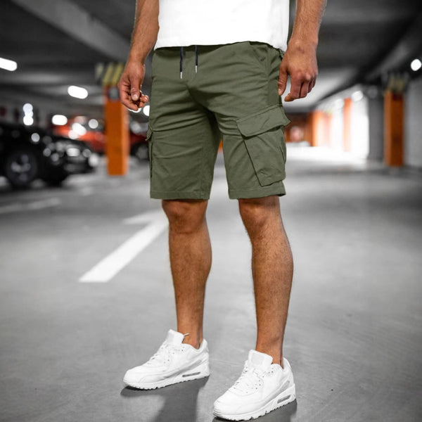 Stylish Men's Woven Five-Point Shorts - Casual Summer Pants