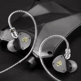 Premium HiFi Wired Earphones - Auglamour F300 Dynamic Driver with Detachable Cable