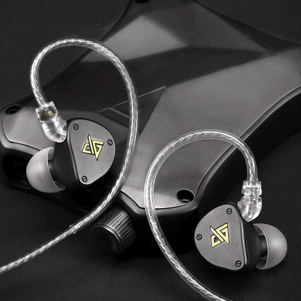 Premium HiFi Wired Earphones - Auglamour F300 Dynamic Driver with Detachable Cable