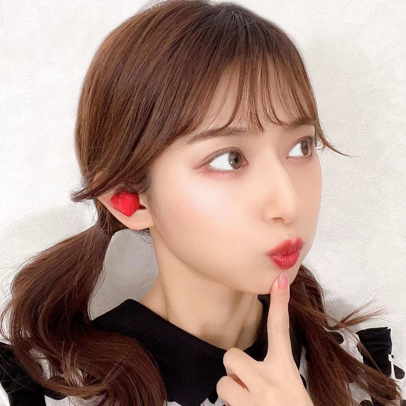 Premium Wireless Bluetooth Earbuds - Heart-Shaped Design with High-Quality Sound