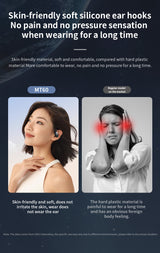 Wireless Bluetooth Sports Headset - Waterproof Ear Hook Design with 8-Hour Battery