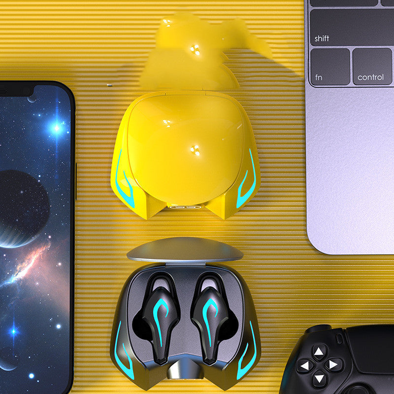 Wireless Gaming Bluetooth Headset - Low Latency Stereo Earbuds with Colorful Design