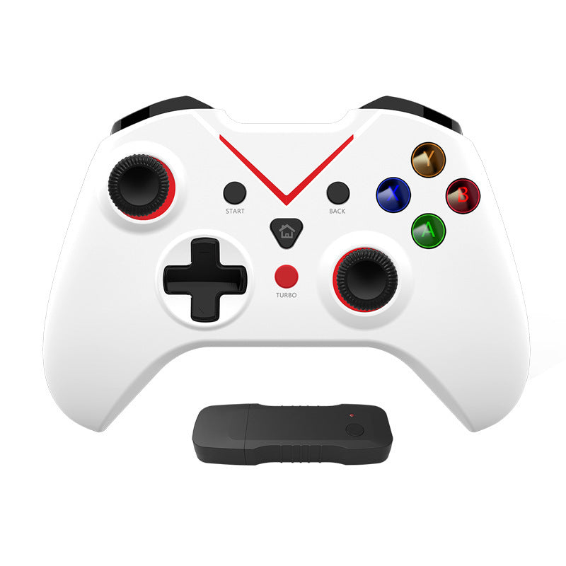 Ultimate Wireless Gaming Controller - 2.4G Multi-Platform Gamepad with Vibration & LED Lights