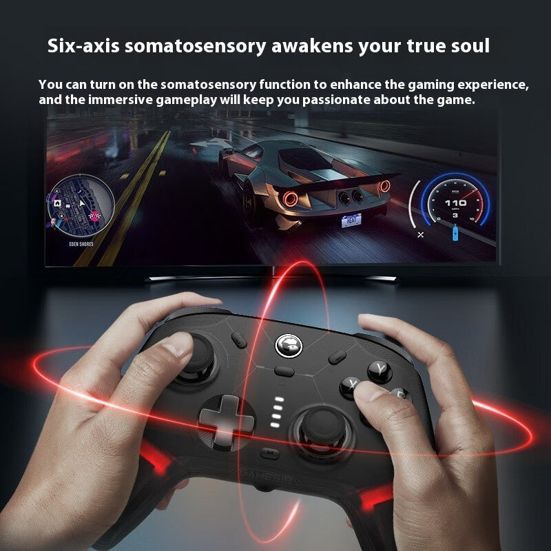 Ultimate Gaming Controller with Wireless Charging Base - Multi-Platform Compatible
