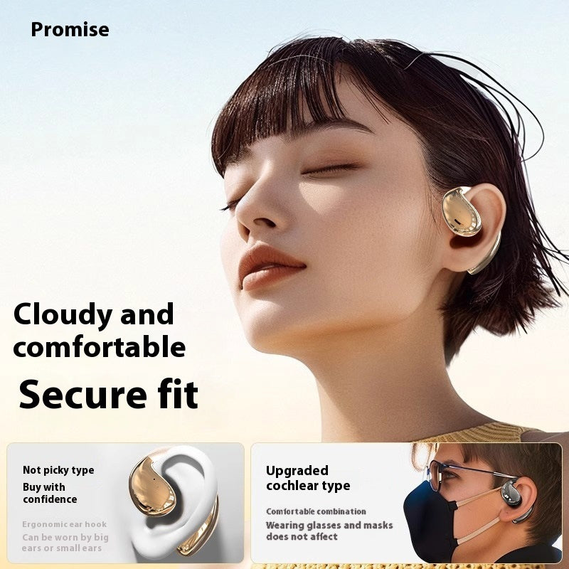Revolutionary Bone Conduction Bluetooth Headset - Wireless Sports Earbuds with 8-Hour Battery Life