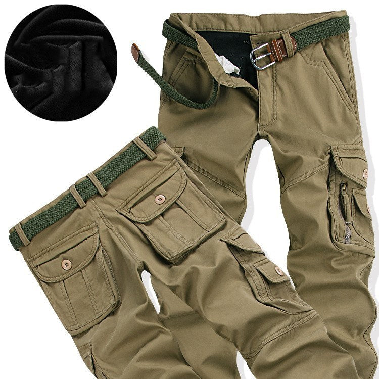 Multi-Pocket Cargo Work Overalls - Heavy Duty Plush Padded Professional Workwear