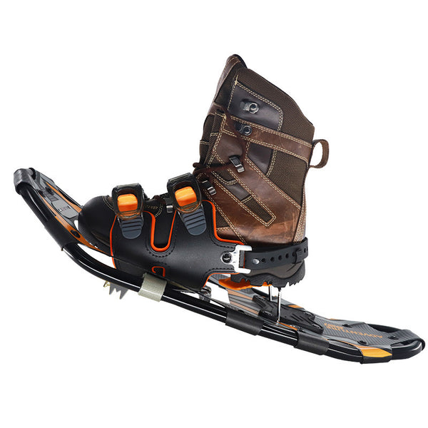 Exceptional Aluminum Alloy Adjustable Snowshoes - Professional One-Size Hiking Equipment