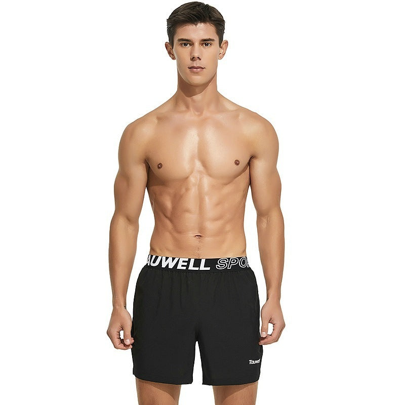 Lightweight Nylon Sports Shorts for Men - Casual Athletic Wear