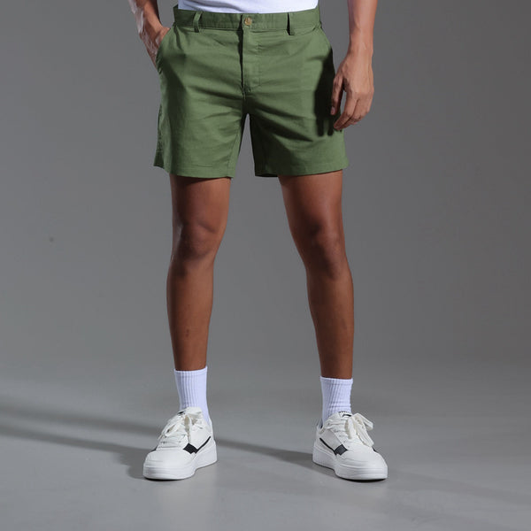 Comfortable Linen Cotton Casual Shorts - Breathable Summer Pants for Men