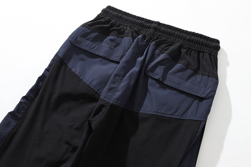 Urban Multi-Pocket Drawstring Cargo Trousers - Loose Fit Street Style Pants