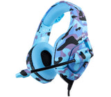 Professional Gaming Headset with Microphone - Camouflage Design for PS4, PC & Mobile