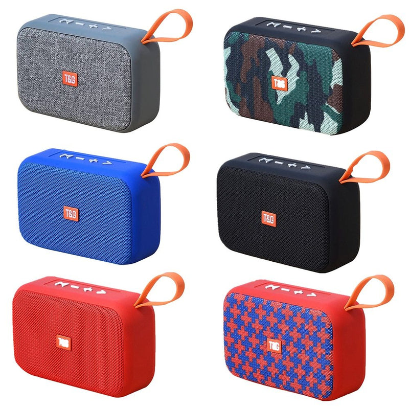 Portable Bluetooth Speaker with FM Radio & Hands-Free Calling