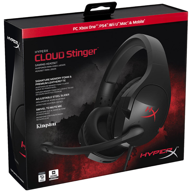 Professional Gaming Headset - Stinger E-Sports Wired Headphones with Microphone