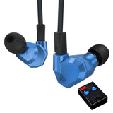 Professional Multi-Driver In-Ear Headphones with Built-in Microphone