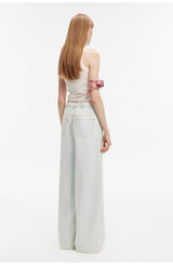 Luxury Brand Same Version Turkish Imported Washed Jeans Spring and Summer