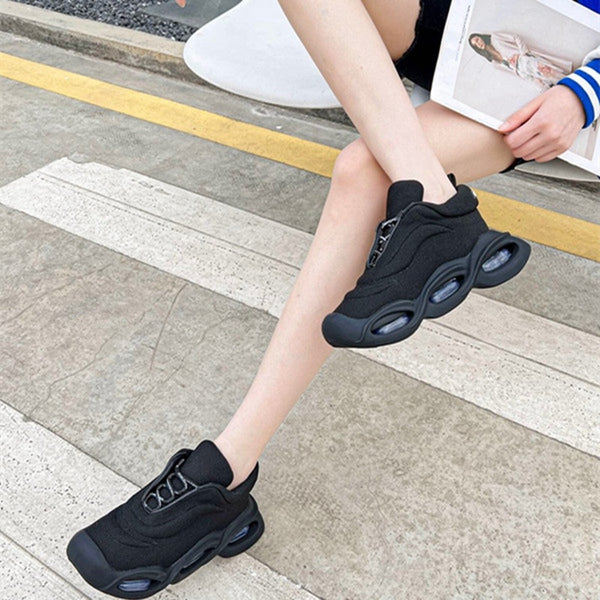 Unisex Fashion Casual Low-Top Sock Sneakers - Comfortable Slip-On Shoes