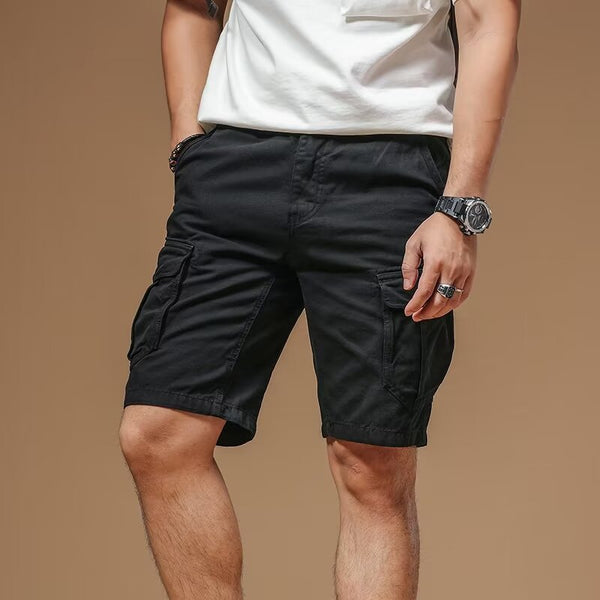 Versatile Men's Summer Workwear Shorts - Comfortable Five Quarter Length