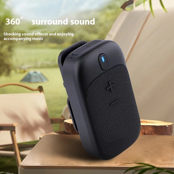 Compact Bluetooth Hiking Speaker - Waterproof Portable Wireless Audio for Outdoor Adventures