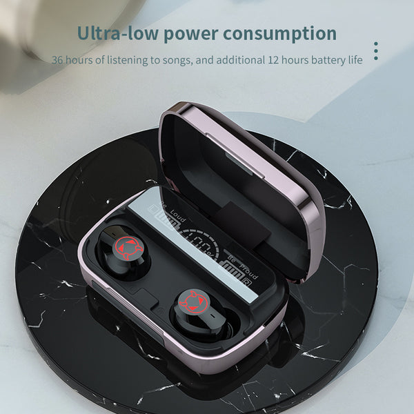 Wireless Bluetooth 5.1 Sports Earbuds - 120H Battery Life Stereo Headset