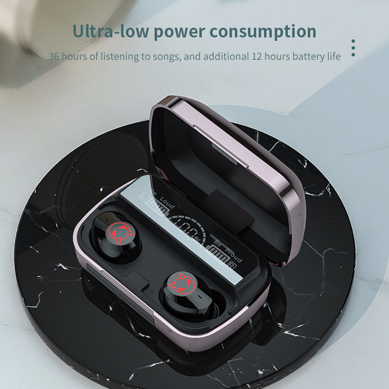 Wireless Bluetooth 5.1 Sports Earbuds - 120H Battery Life Stereo Headset