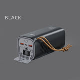 Professional 20000mAh Portable Power Bank - 220V AC Outlet & Fast Charging Station