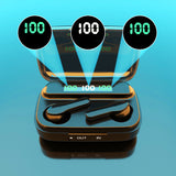Advanced Bluetooth 5.0 Wireless Earbuds with Touch Control & Digital Display