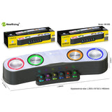 Immersive RGB Gaming Bluetooth Speaker with LED Lights