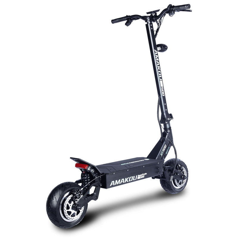 High-Performance 72V Electric Scooter - 5000W Motor, 62 Mile Range, Foldable Design
