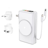 Premium 20000mAh Power Bank with Built-in Cable - Fast Charging Portable Battery