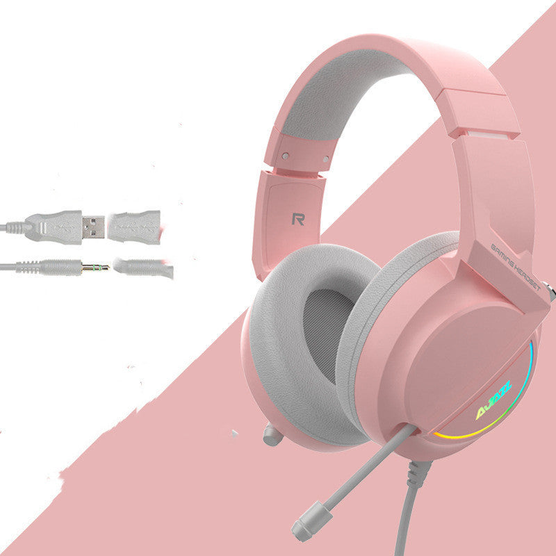 Professional Gaming Headset with Heavy Bass - Full Coverage Design for Ultimate Audio Experience