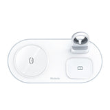 Spacecraft Series 3-in-1 Magnetic Wireless Charging Station - Desktop Organizer & Fast Charger