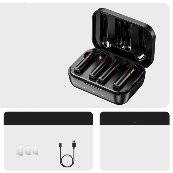 Wireless Bluetooth 5.0 Sports Earbuds with Noise Cancelling Technology