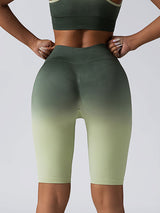 2-Pack Premium Scrunch Butt Lifting Workout Shorts - High Waisted Seamless Yoga & Gym Biker Shorts for Women
