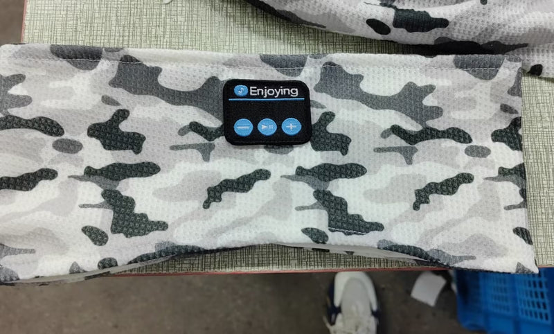 Wireless Bluetooth Sleep Headband - Comfortable Sports Headphones for Running & Sleep